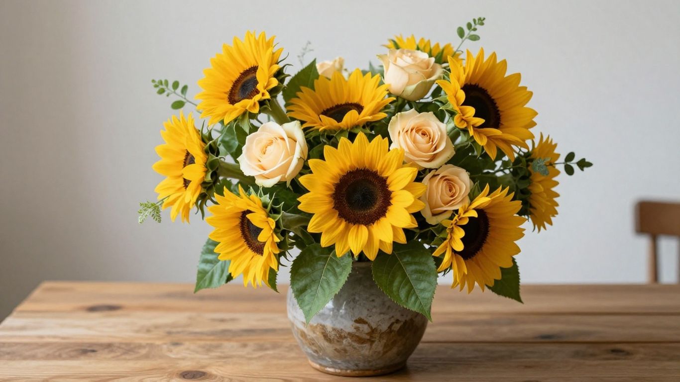 Flower arrangement for a new dad in Seabrook.