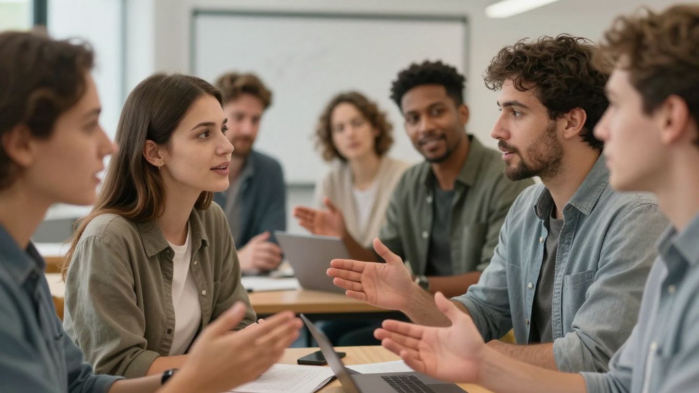Traders discussing strategies in a professional forum setting.
