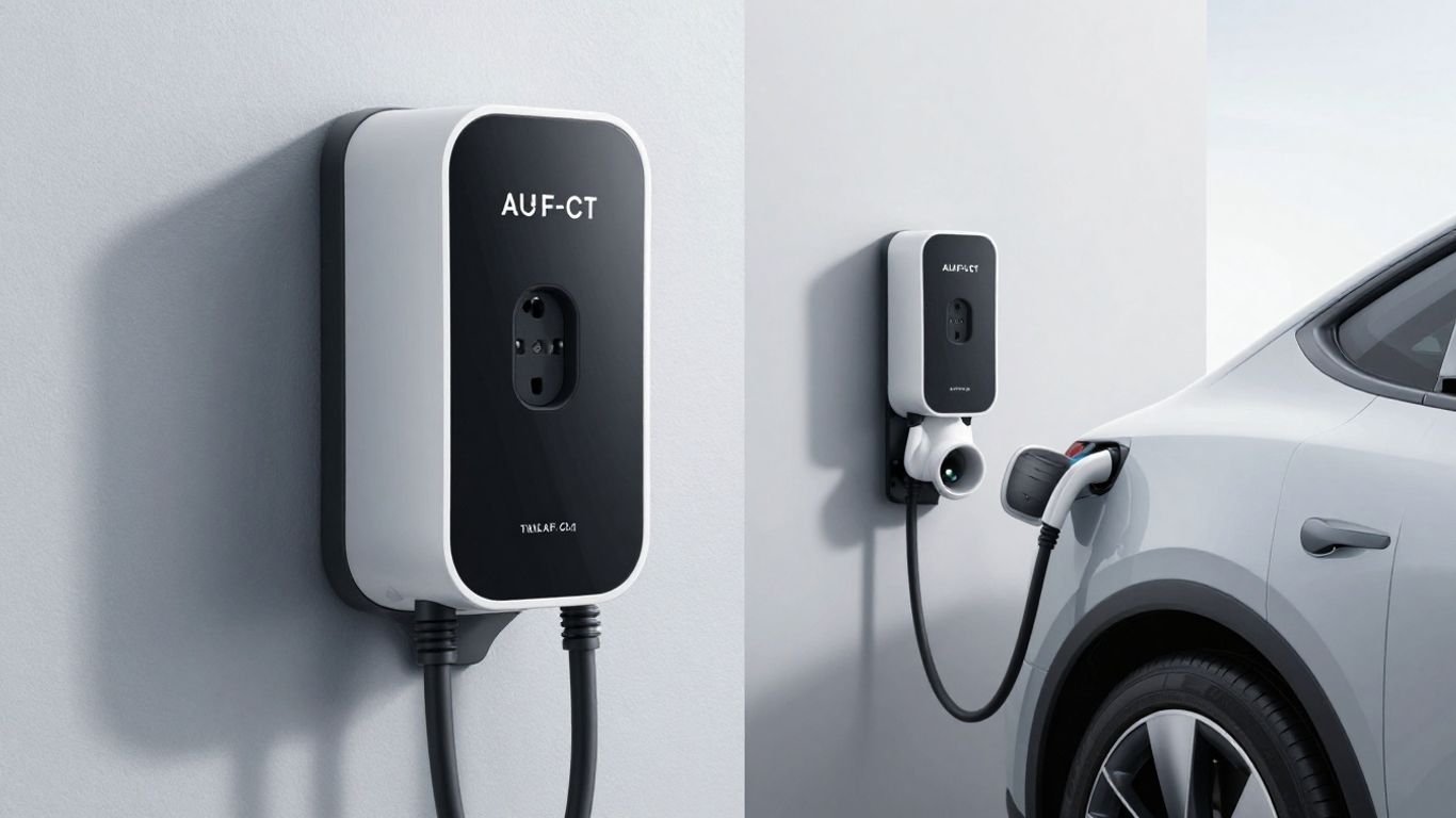 Borne de recharge électrique vs prise renforcée : comparaison visuelle.