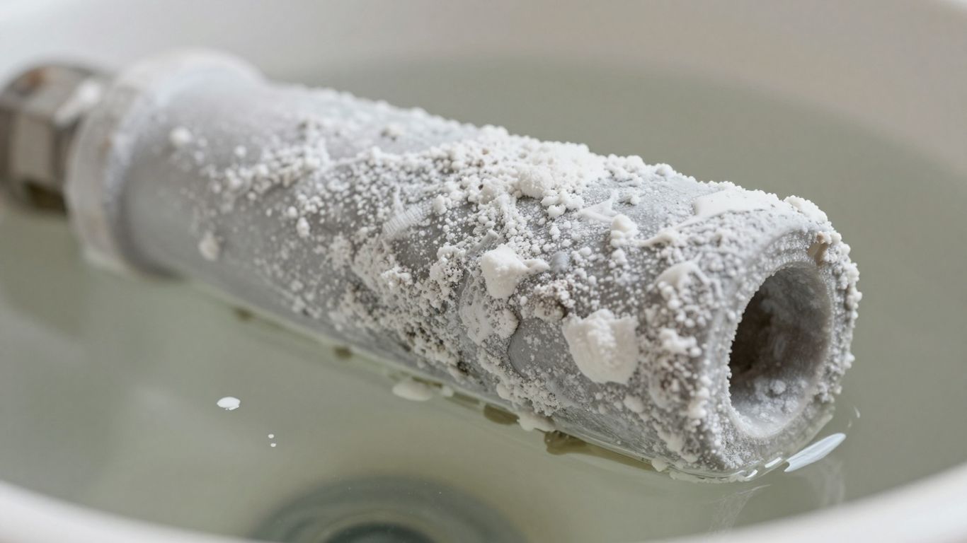 Résistance de chauffe-eau entartrée