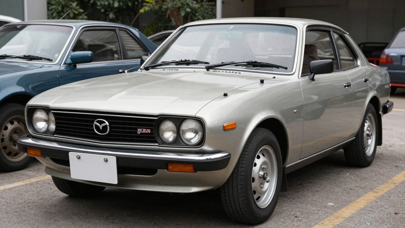 Mazda 323 car for used parts