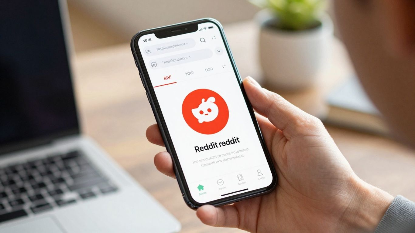 Reddit interface on a smartphone screen.