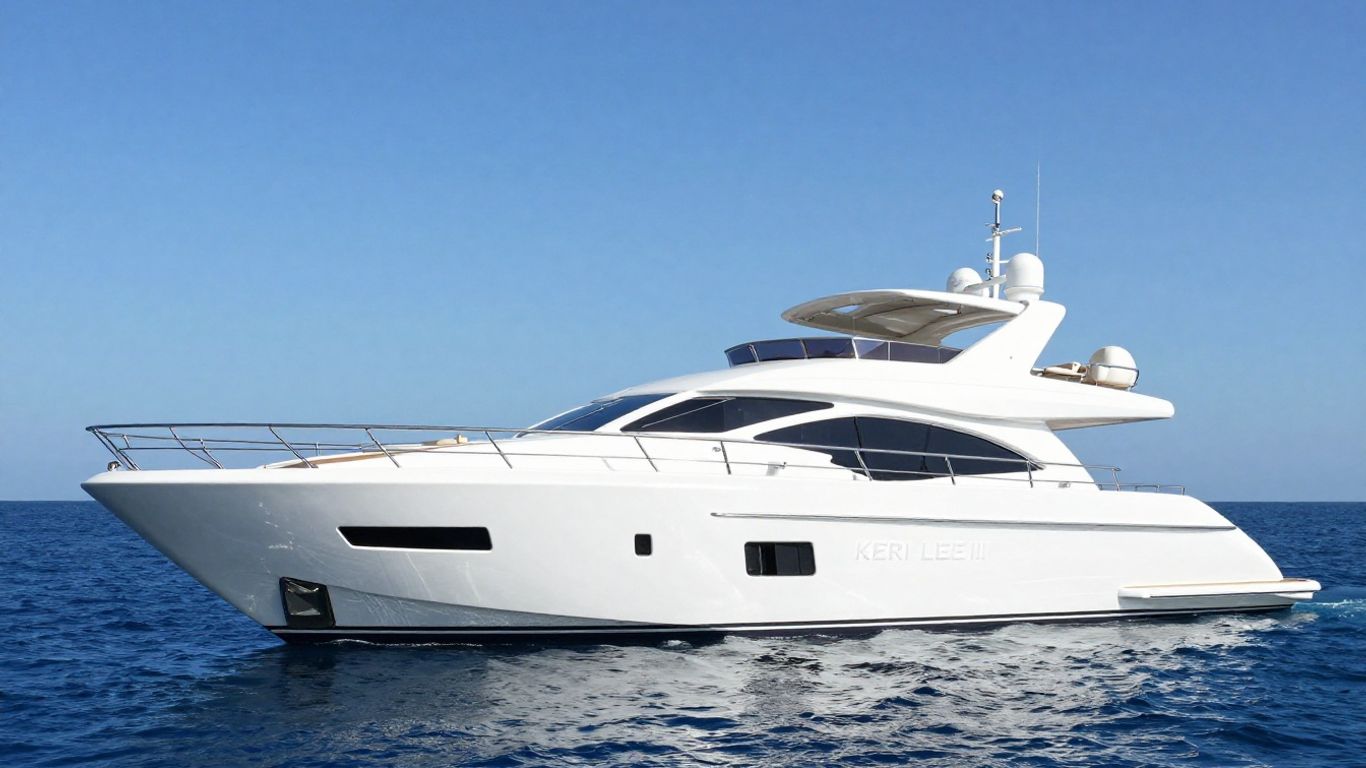 KERI LEE III yacht sailing on a sunny ocean.