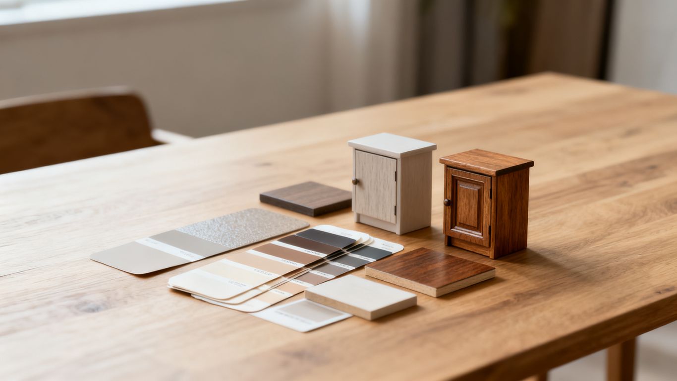 Diverse color palettes for cabinets