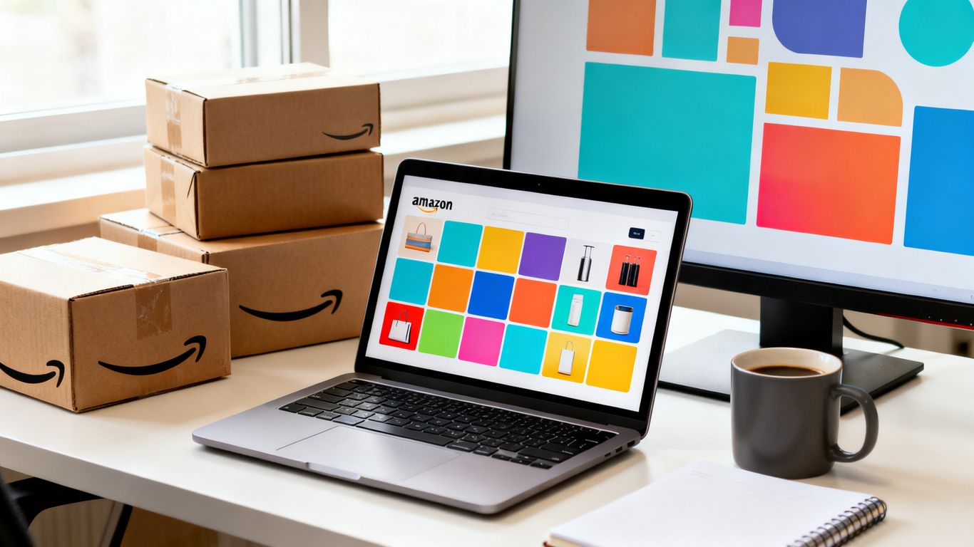 Amazon shopper browsing products across ad placements