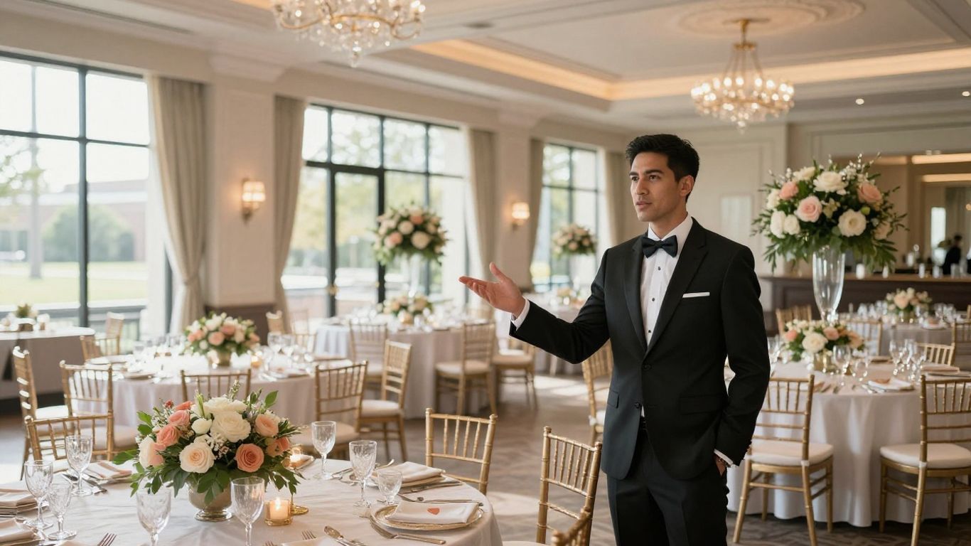 Dallas event planner in a luxurious all-inclusive venue.