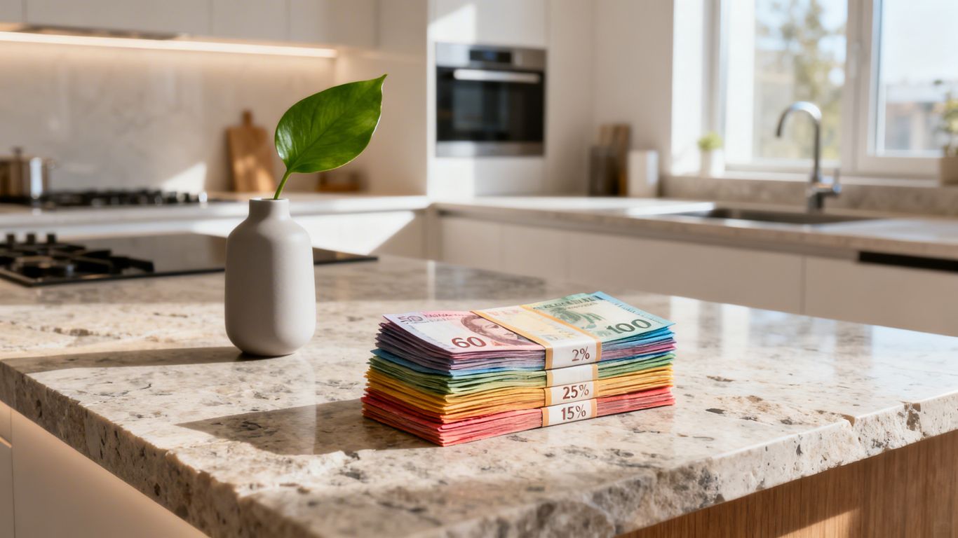The 60/25/15 Budget Split for Countertop Marketing