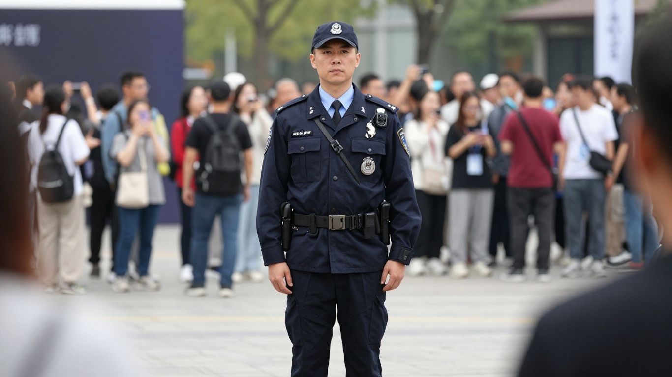 Beveiliger bij evenement in Purmerend