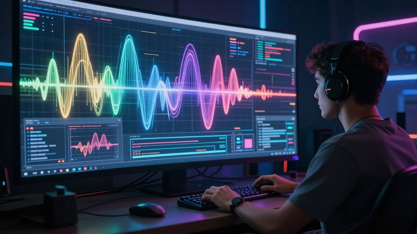 AI music video creation process
