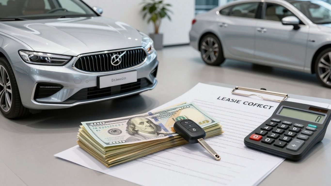 Autokauf gegen Leasing: Geld und Autos im Vergleich.