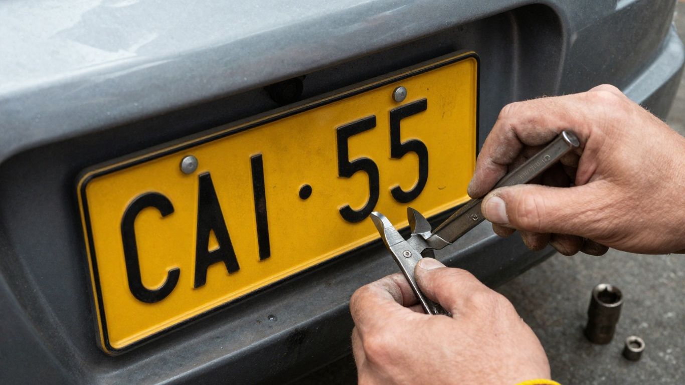 Transmission identification plate and component