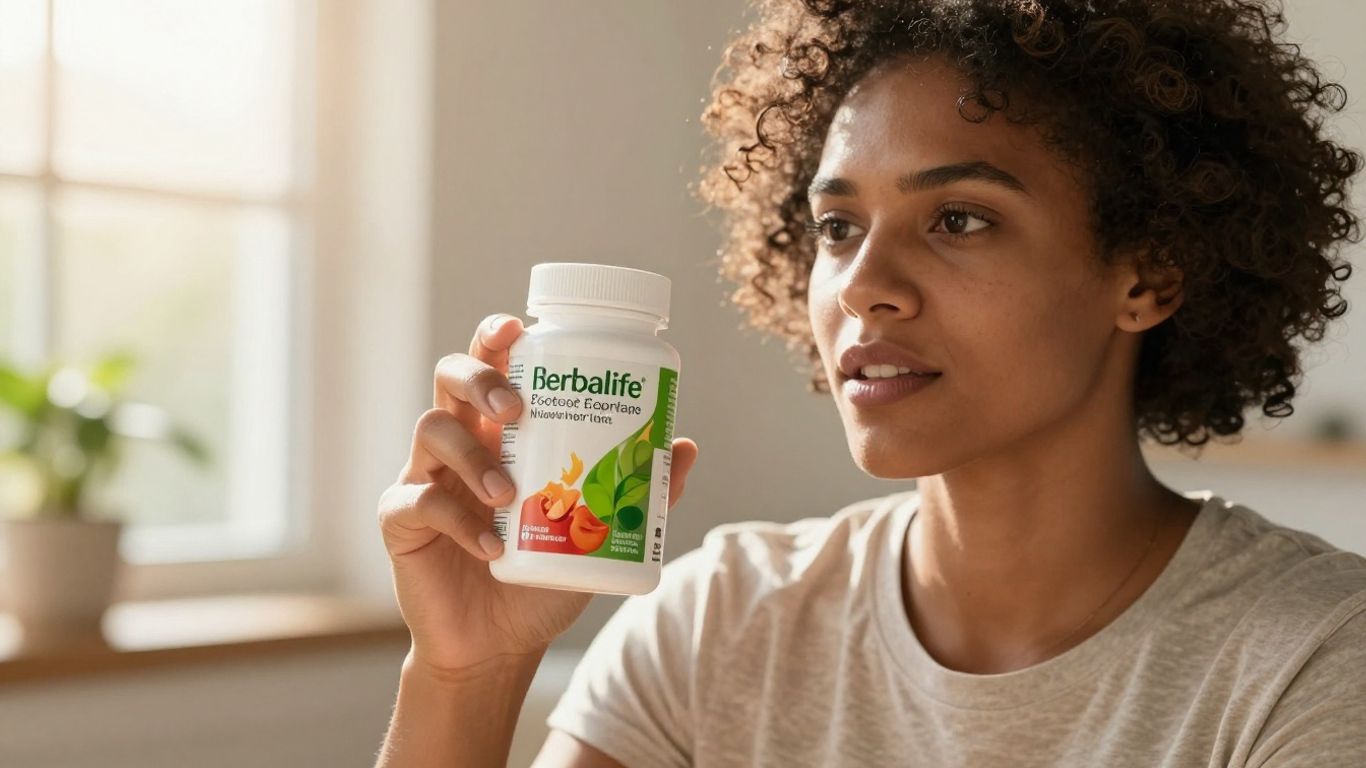 Herbalife 30 Day Challenge product and person.