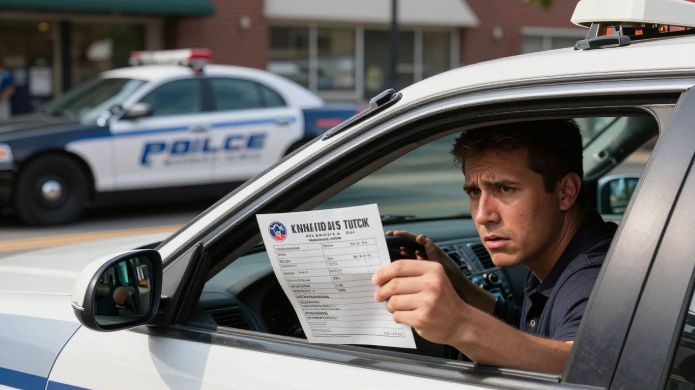 Speeding ticket in Knightdale, NC