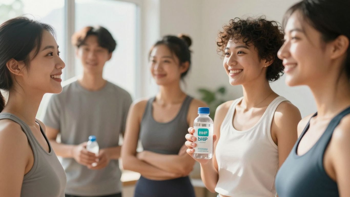 People looking healthy and happy with bHIP product.