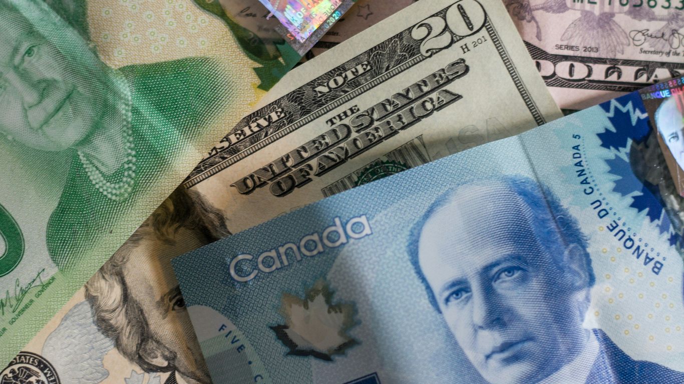 assorted-denomination banknote collection