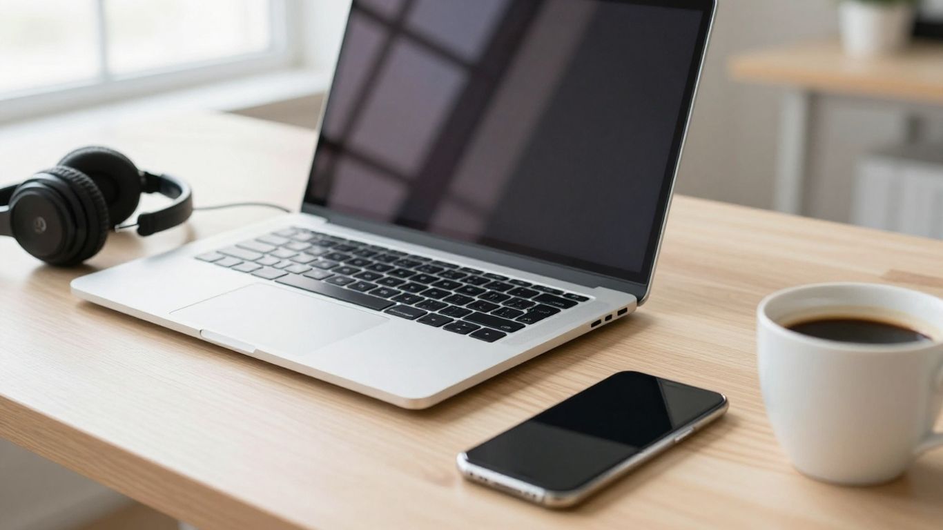 Laptop and office tools for affiliate marketing