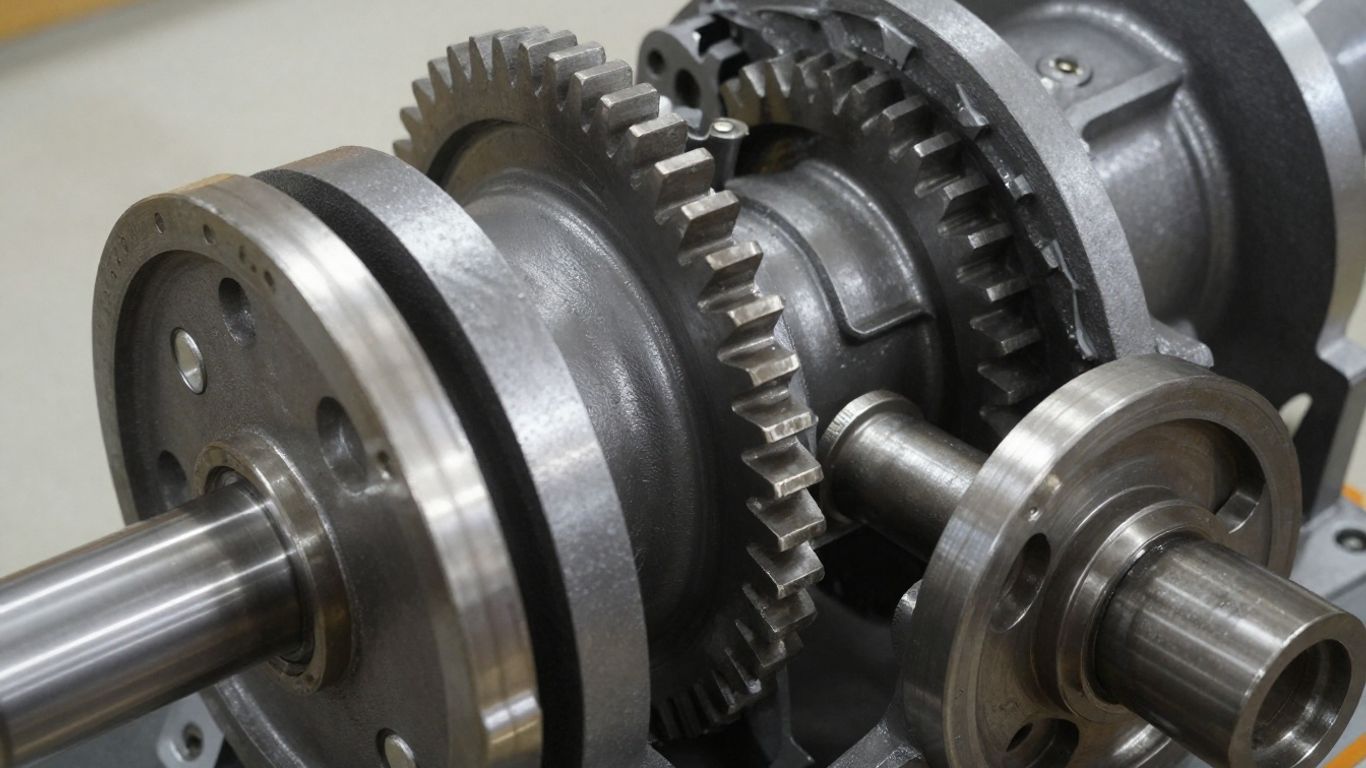 Used gearbox mechanical components
