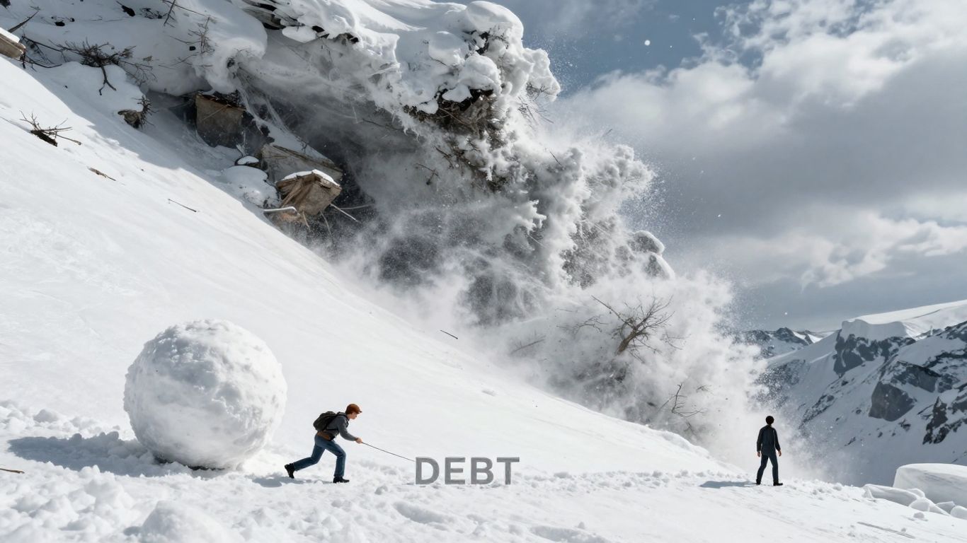 Bola de nieve y avalancha de deudas