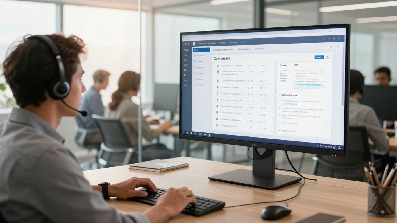 Strategist reviewing outbound campaign segments
