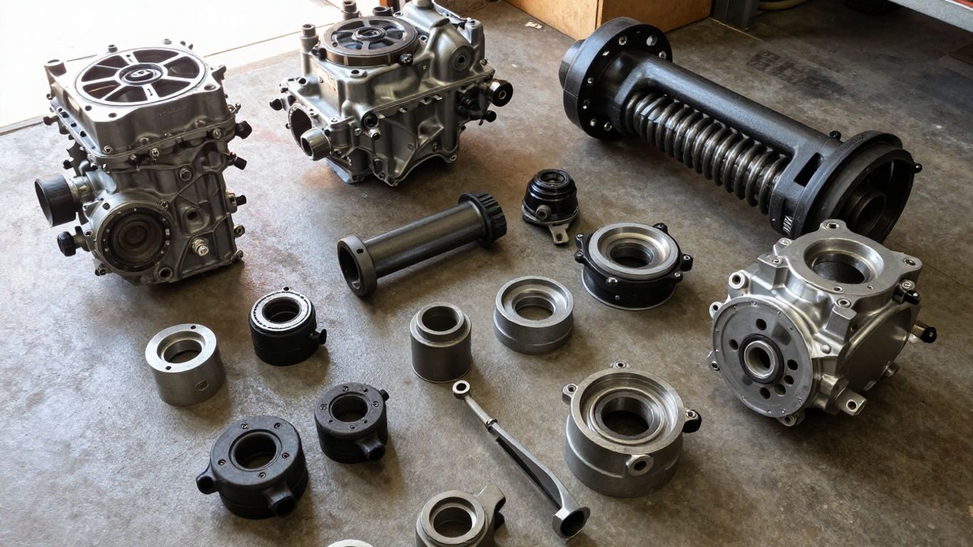 Used Toyota Prado performance parts in Sydney workshop