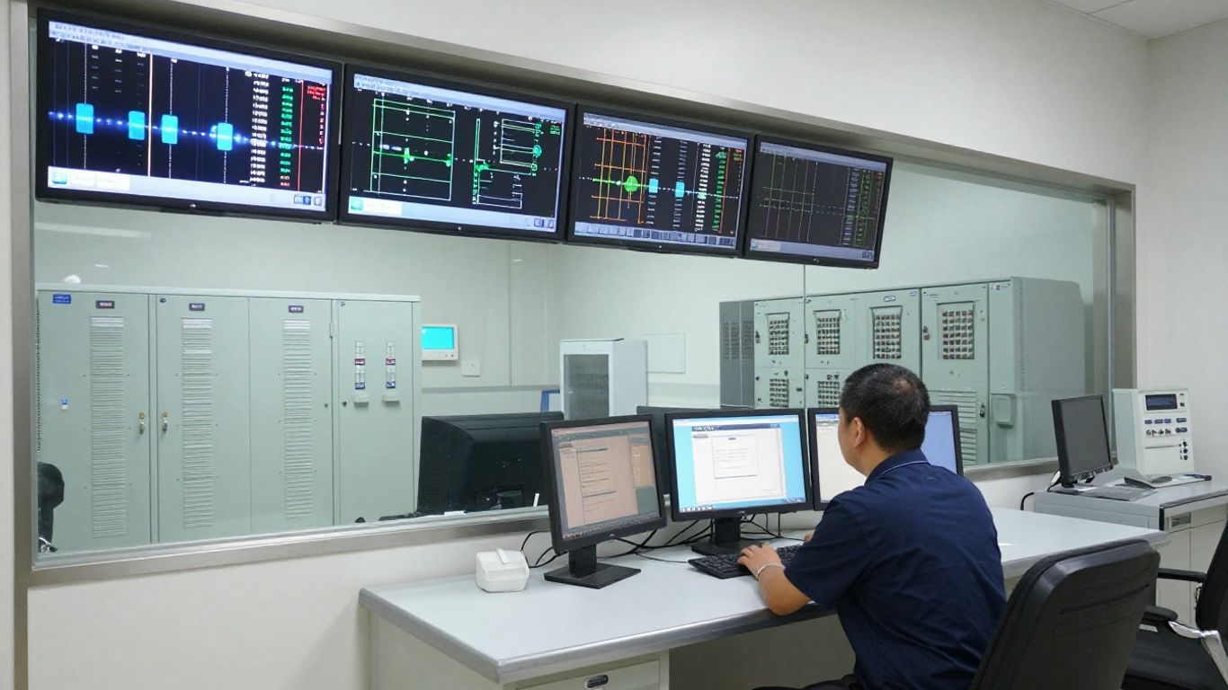 Control room monitoring hospital power systems