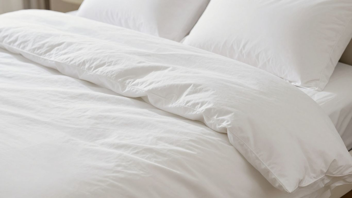 Luxurious white Parachute shams on a neatly made bed.