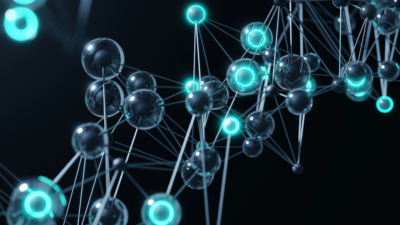 Conceptual view of mapping hidden digital network connections