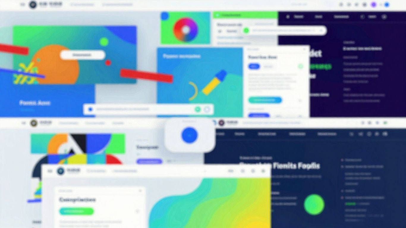 Website design for short attention spans
