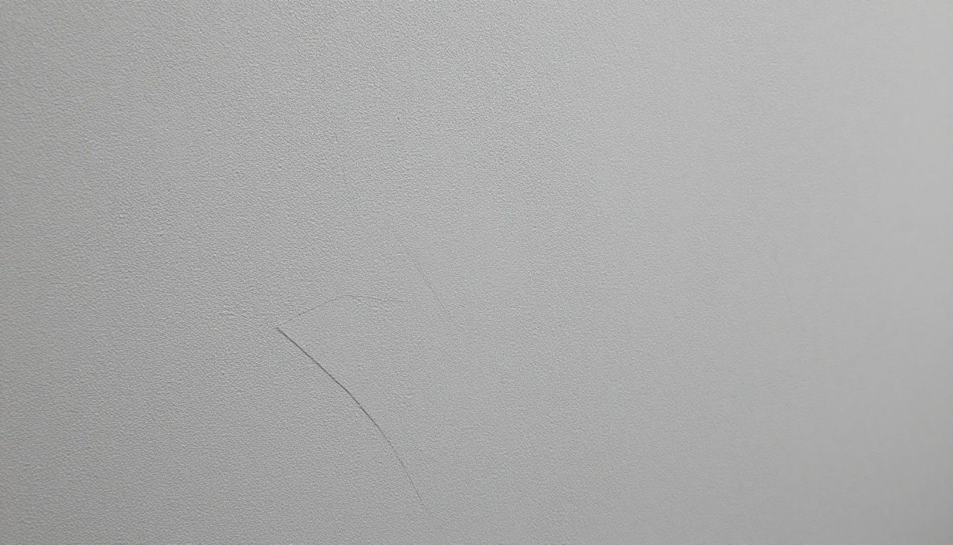 A finished render repair showing a seamless, weather-tight wall surface.