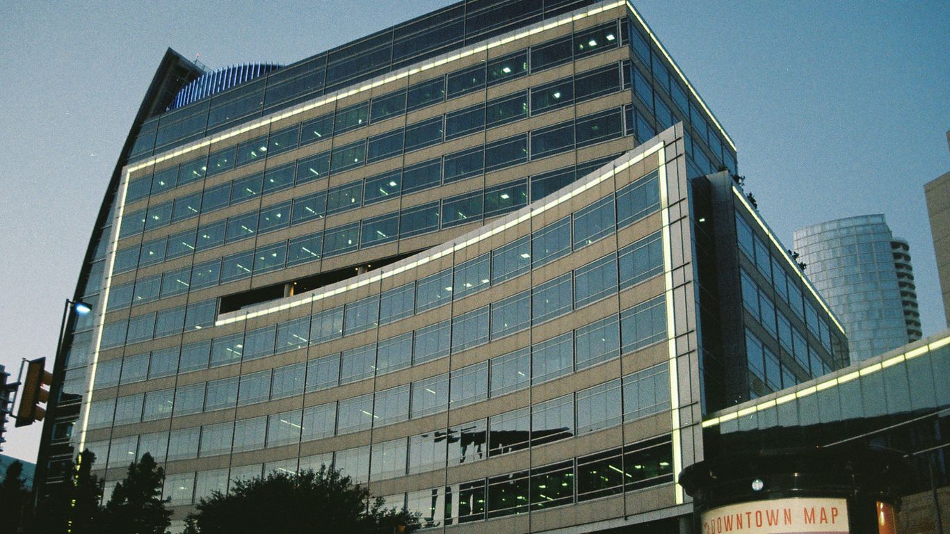 a very tall building with a lot of windows