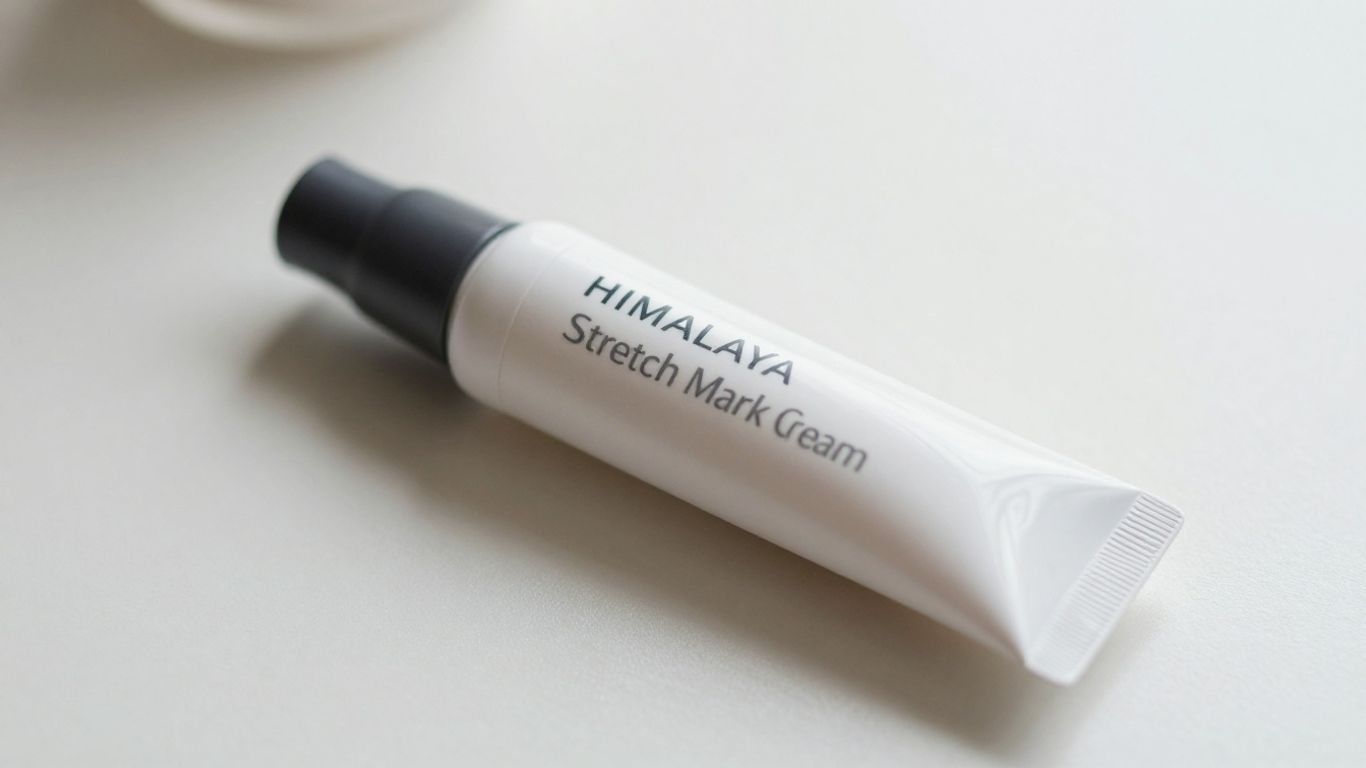 Himalaya Stretch Mark Cream product packaging.