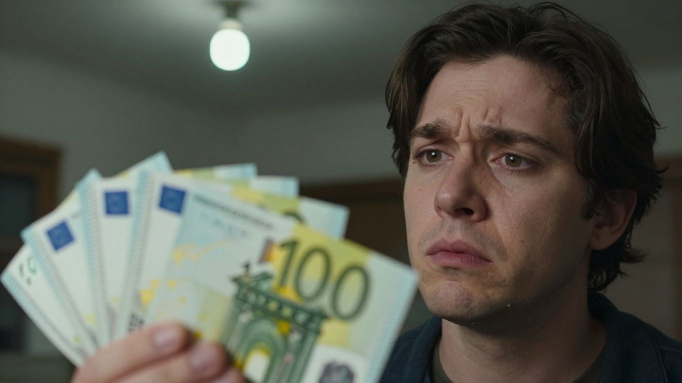 Facture d'électricité élevée et pile d'euros.