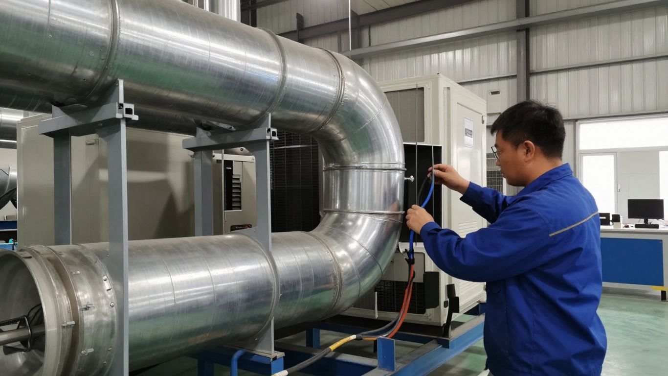 Heavy equipment installation