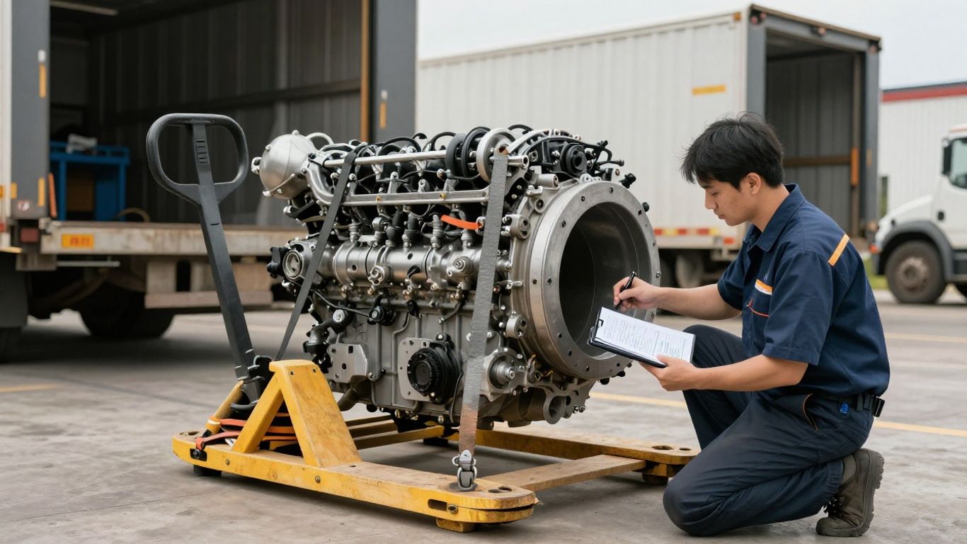 Replacement engine freight and workshop planning