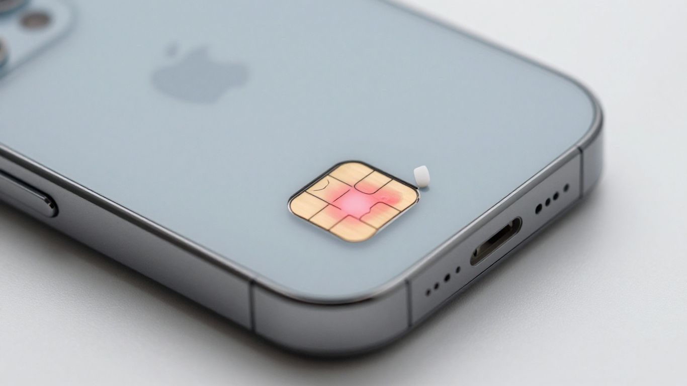 iPhone 13 water damage indicator close-up