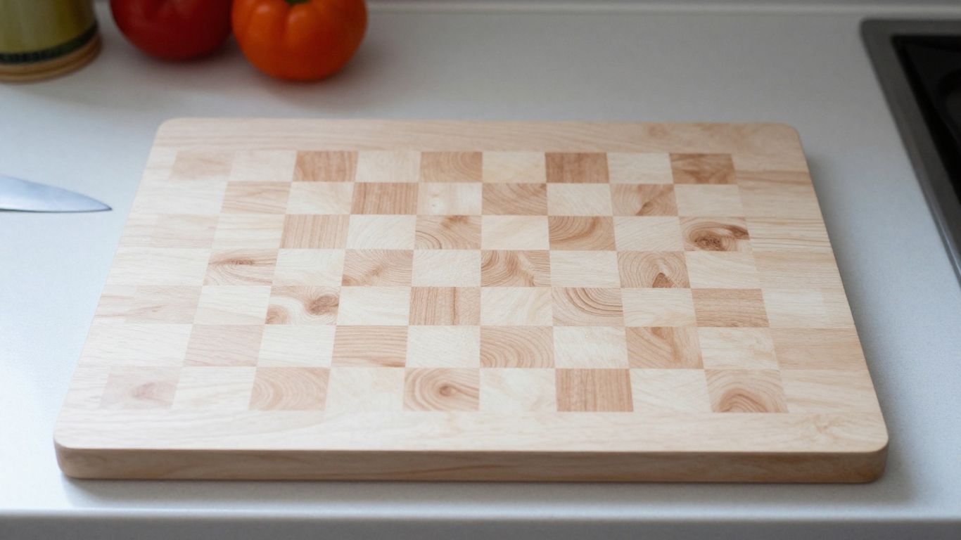 3D end grain maple cutting board: How the pattern works and what to look for