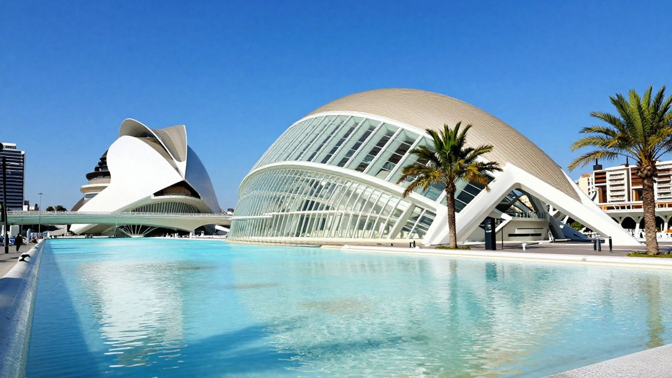 City of Arts and Sciences in Valencia, Spain
