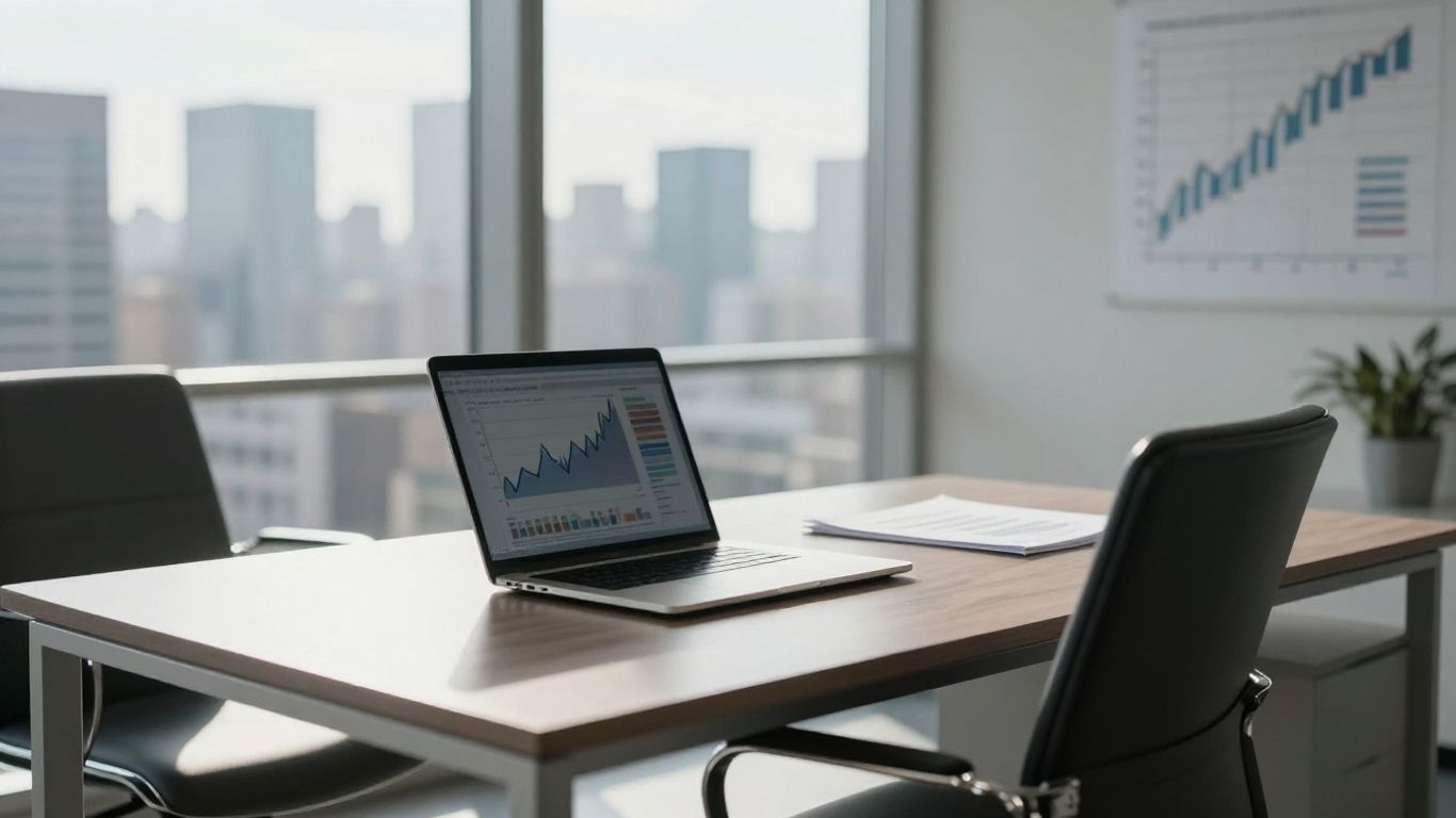 Charles Schwab office with city view