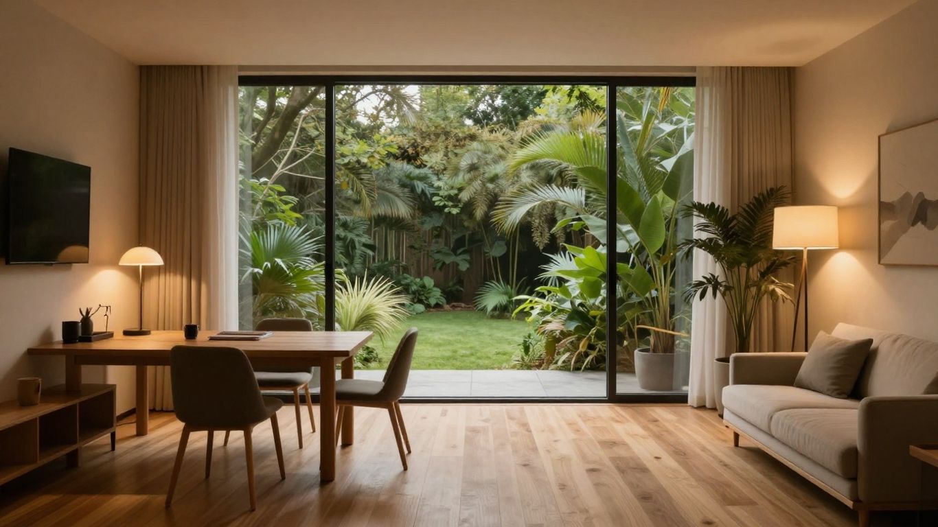 Interior design in a luxury suite