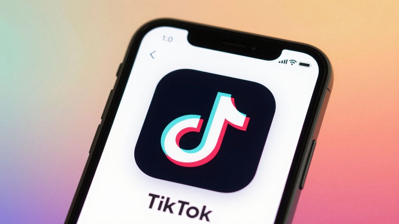 TikTok Shop interface with profit growth icon.
