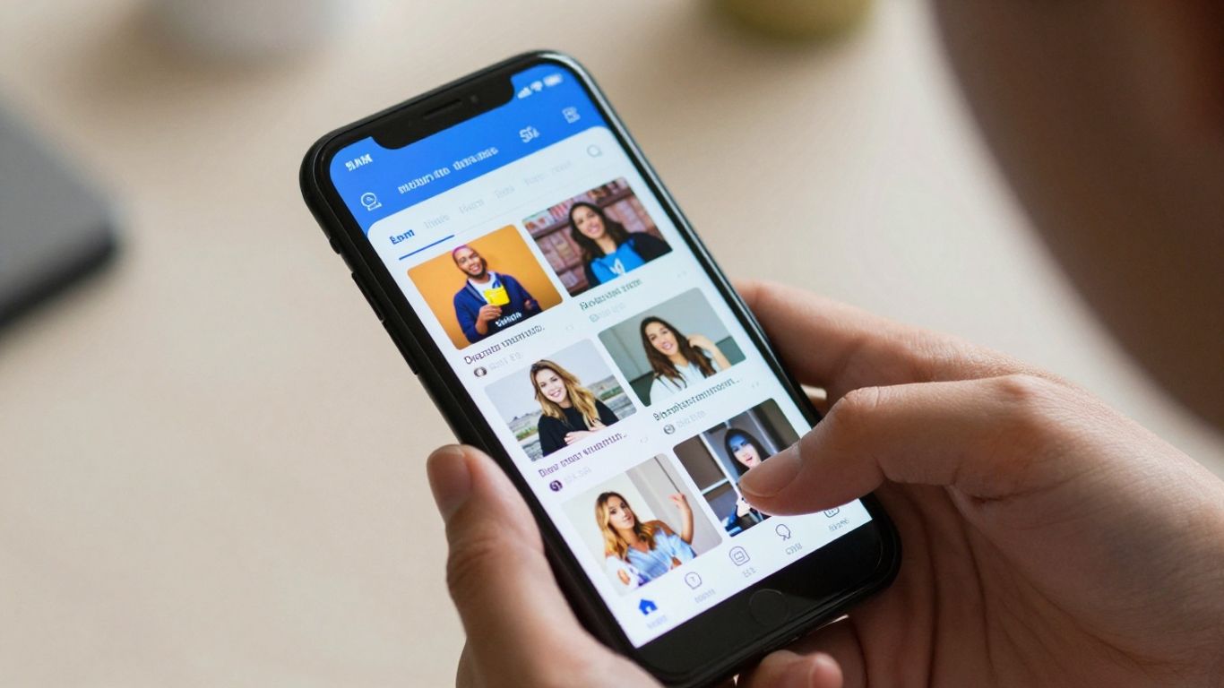 Creator tracking content save rate on a smartphone.