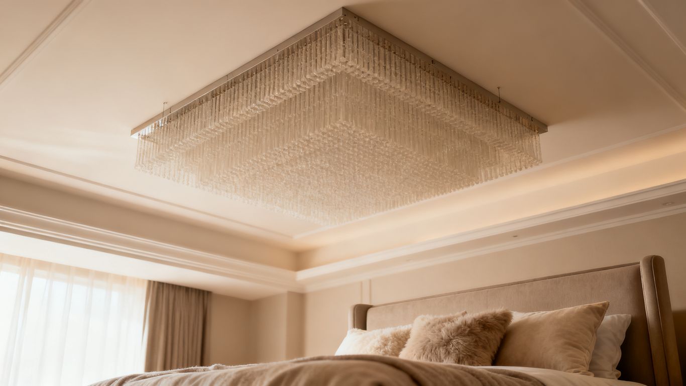 床頭吊頂改造與軟裝化解風水佈局