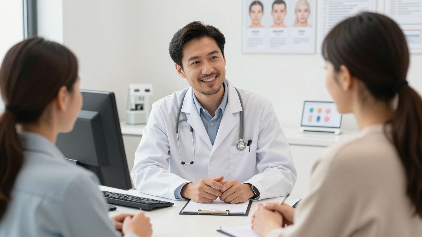 Comfortable dermatology consultation in Dubai clinic