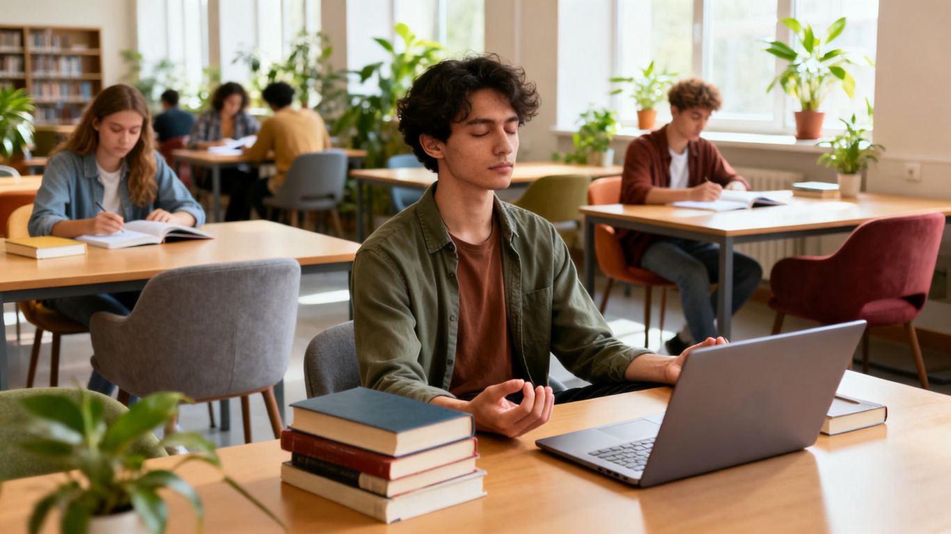 A Student's Guide to Mindfulness: Simple Meditation Techniques for Busy Learners.