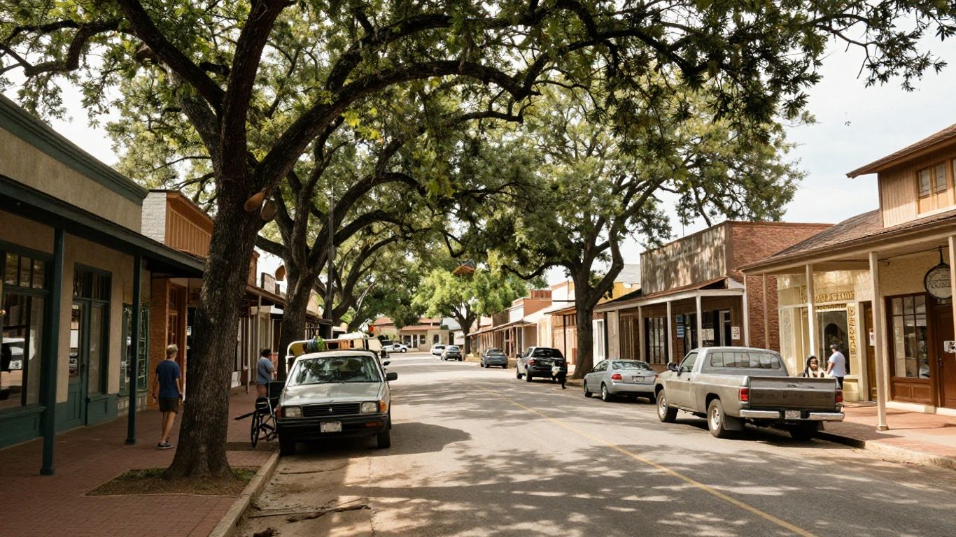 Why Salado's Narrow Historic Village Streets Make Boutique-District Tow Access Different From Anywhere Else in Bell County