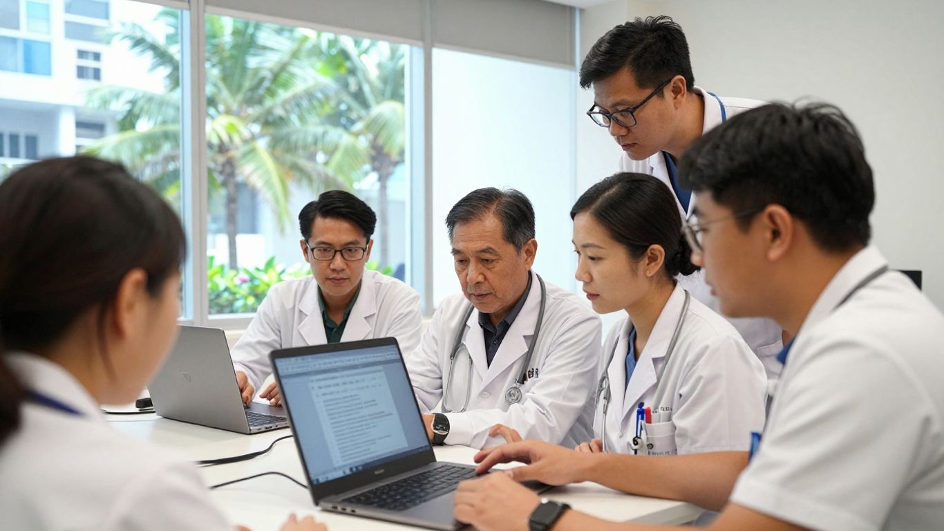 Singapore clinic team planning local search strategy