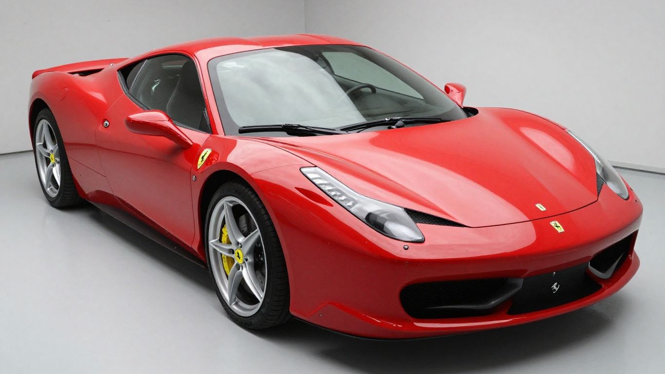 Ferrari 458 with mechanical protection upgrades.