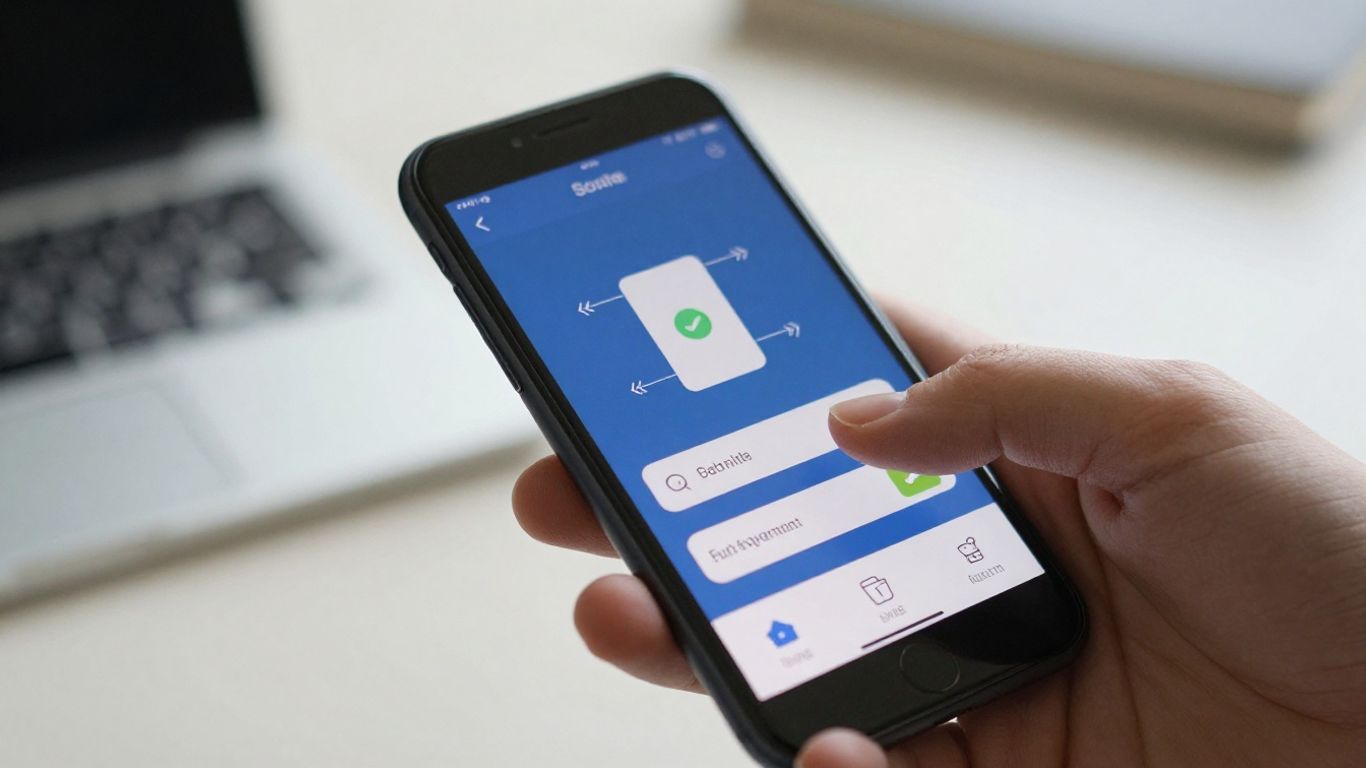 Sichere Zahlungsmethoden auf einem Smartphone