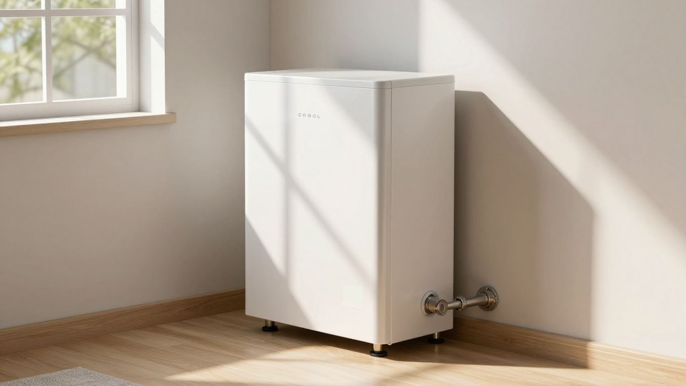 Chauffe eau thermodynamique dans une maison moderne.