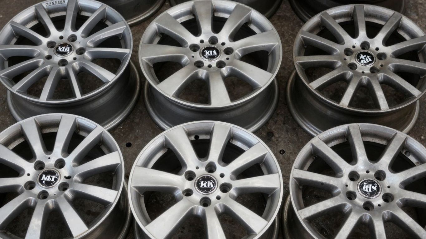 Used Kia alloy wheels and rims for sale.